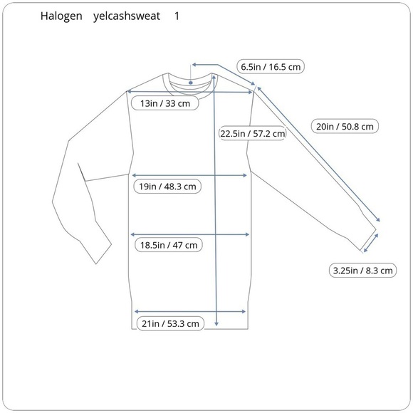 HALOGEN Women’s Yellow 100% Cashmere Crew Neck Sweater Size: 1 - Picture 8 of 8